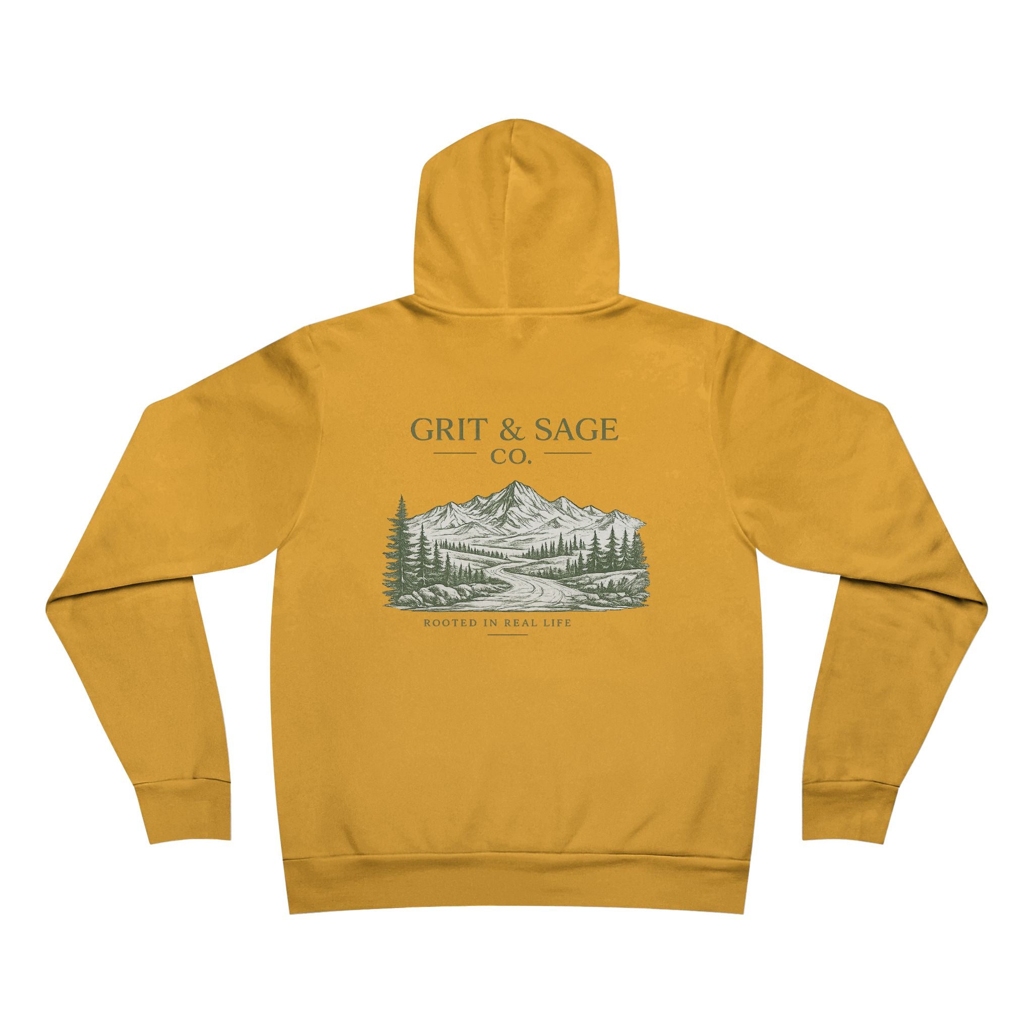 Grit & Sage Mountain Hoodie- Sage